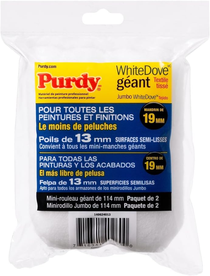 Purdy WhiteDove Jumbo Mini Roller Cover 412 in x 12 in 2 count - Image 2