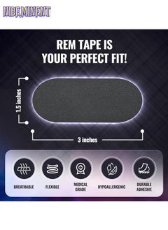 NIBEMINENT 30 Pack Sleep Tape Patch Hypoallergenic Breathable Tape Closed Mouth Patch Breathing Patch Micropore Tape Pain Free Removal Latex Free Gentle On Skin Medical Grade No Irritation  - Image 5