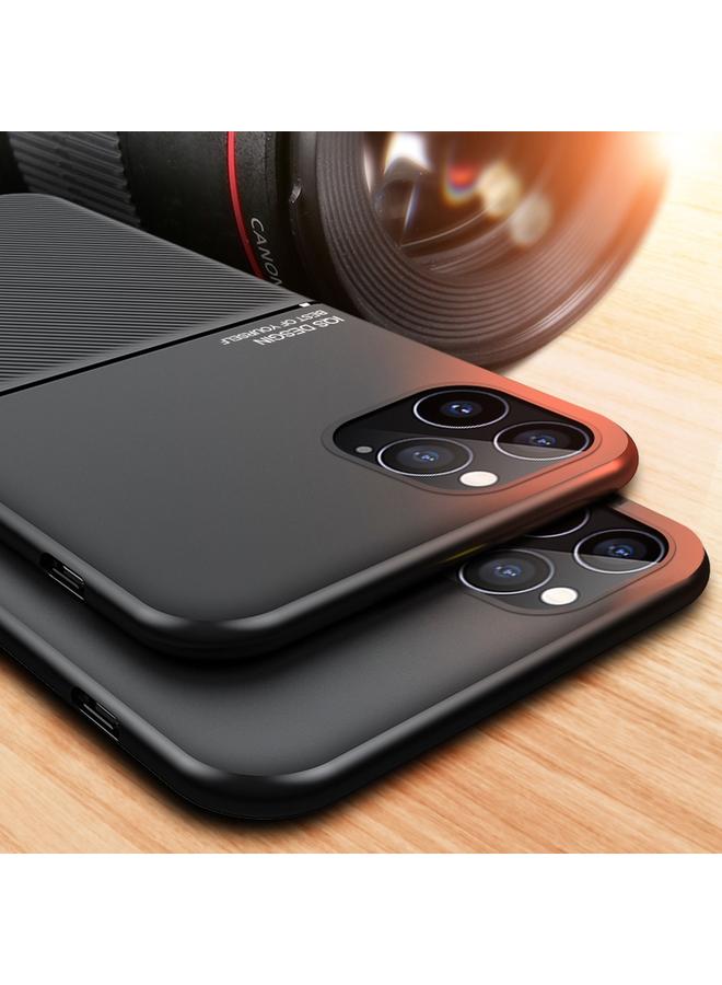 S-TOP Case For iPhone 12 mini Classic Tilt Strip Grain Magnetic Shockproof PC + TPU Case - Image 5