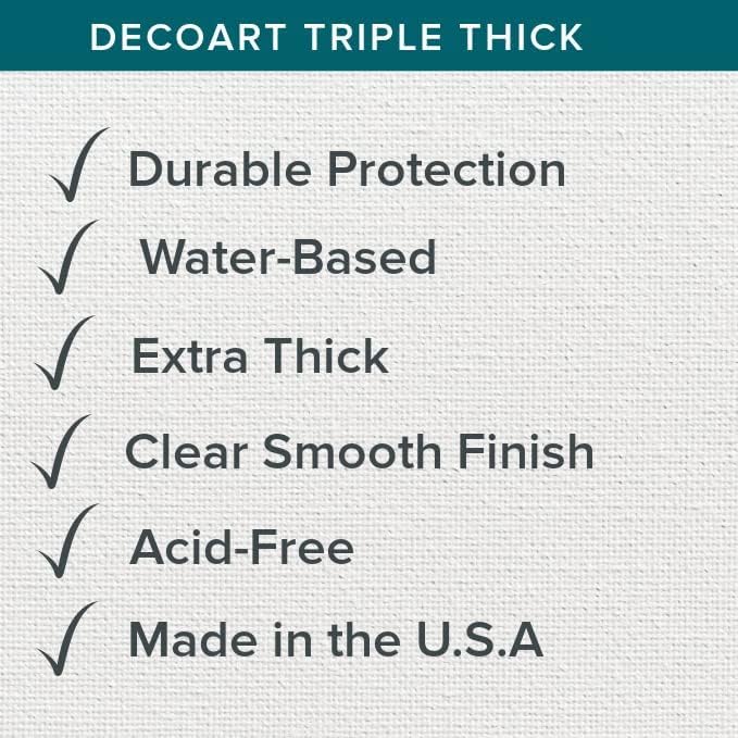 DecoArt Triple Thick Gloss Glaze - 8 fl oz Bottle for Arts and Crafts - Image 4