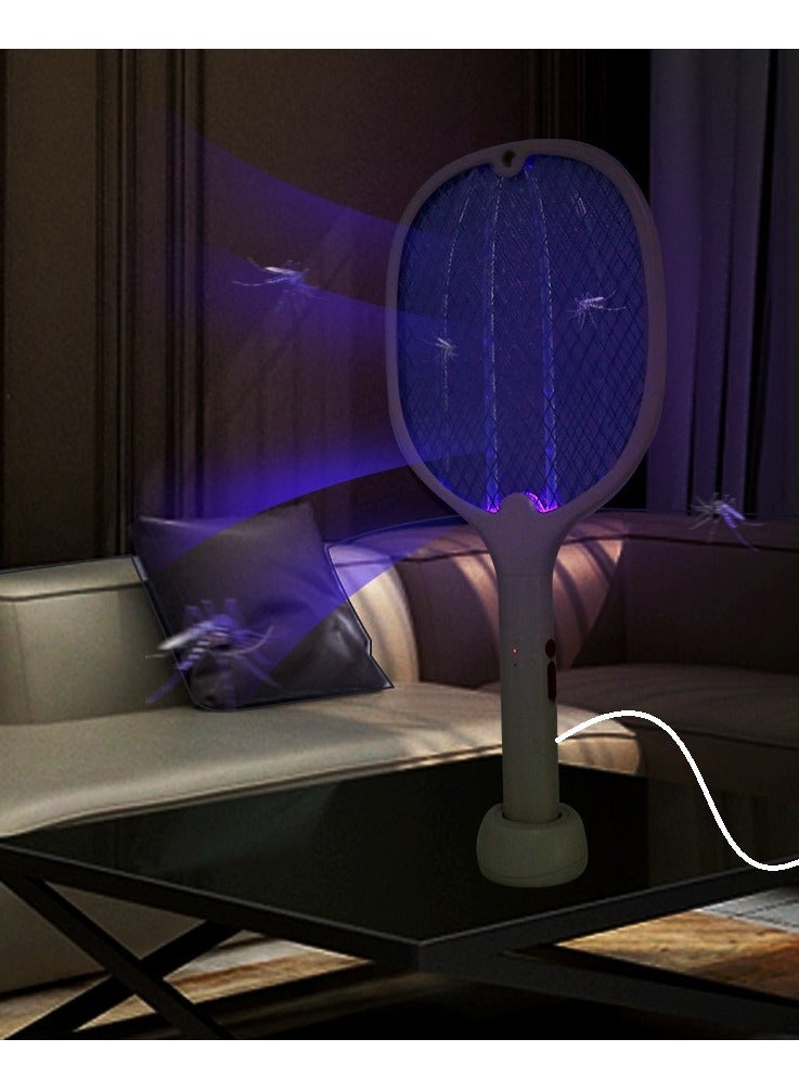 WEIDASI Mosquito Racket Fly Swatter with UV Light Auto Mode - Image 4