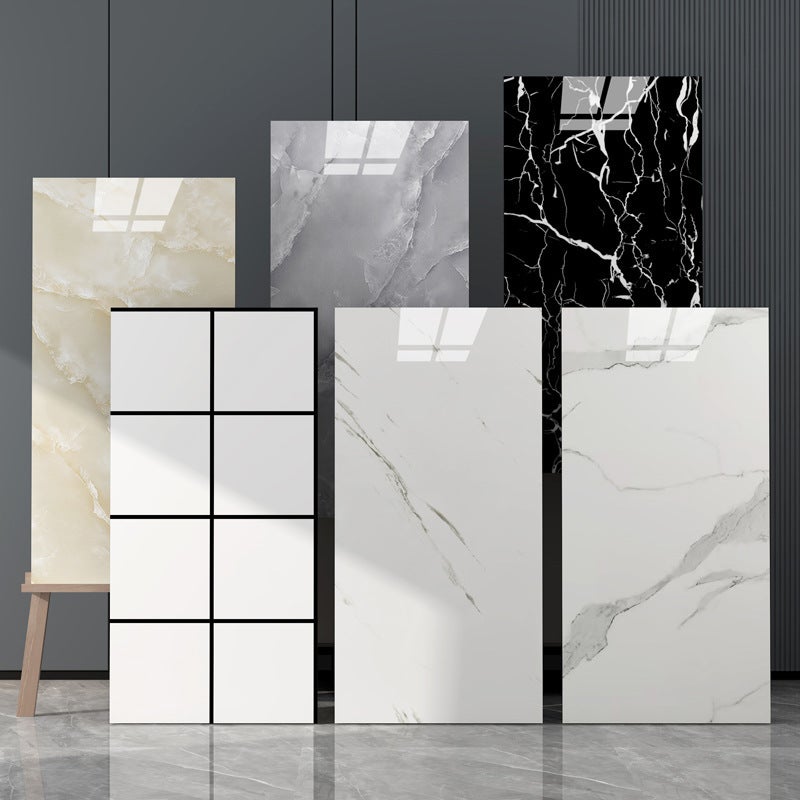 Wallpaper self-adhesive wall decoration tile stickers waterproof moisture-proof background wall wallpaper imitation marble aluminum-plastic board wall stickers - Image 5