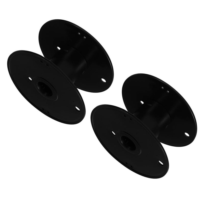 2pcs Plastic Wire Spool Cord Reel with Locking Clip 165mm Outer Diameter for Cable and Fiber Storage - Image 2