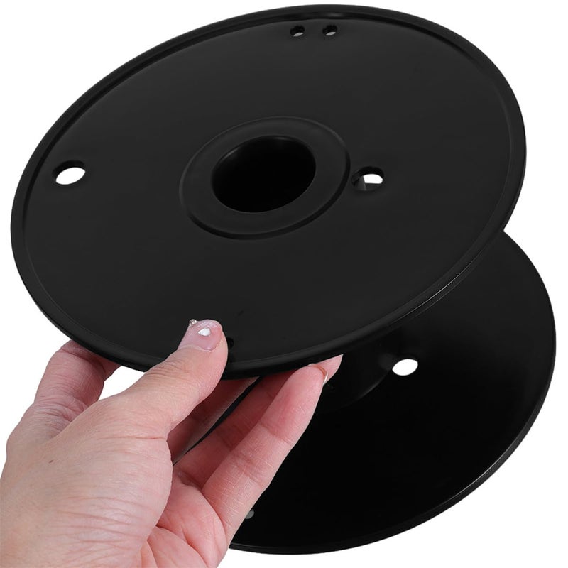 2pcs Plastic Wire Spool Cord Reel with Locking Clip 165mm Outer Diameter for Cable and Fiber Storage - Image 5