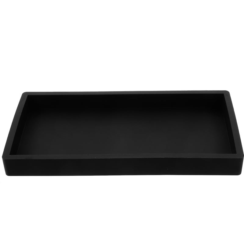 Vanity Tray Bathroom Silicone Tray Desktop Cosmetic Perfume Soap Organization Tray - Image 2