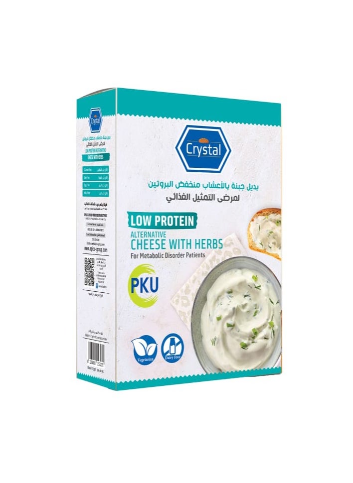 Crystal Low Protein Herbal Cheese Substitute for PKU Patients 