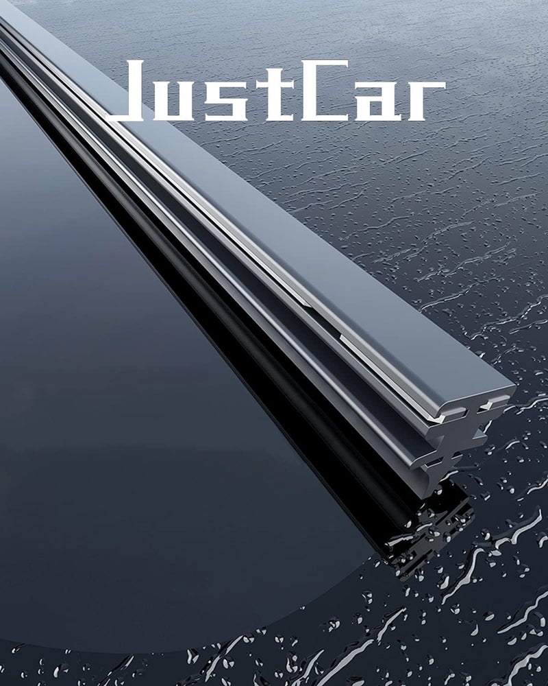 مساحات زجاج أمامي JustCar 28" + 17" لسيارات نيسان ألتيما 2007-2015 وماكسيما 2009-2014 - جودة OEM لجميع فصول السنة (عبوة من 2) - Image 5