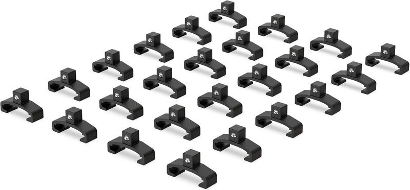 Olsa Tools Black Spring-Loaded Ball Bearing Socket Clips - 24-Pack (1/4-Inch) - Compatible with Olsa Socket Holders - Part: 1135 - Image 1