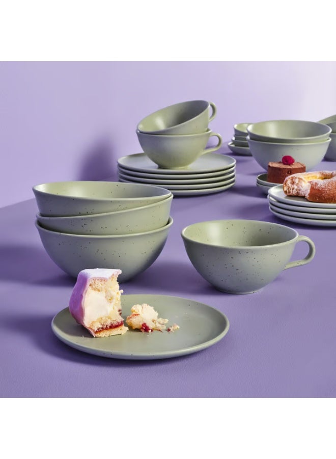 Bowl, circular pattern/light green, 17 cm - Image 3