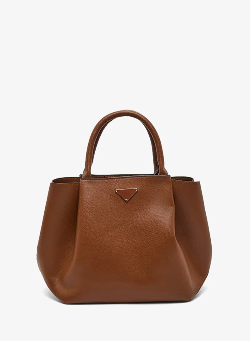 R&b Textured Handheld Bag