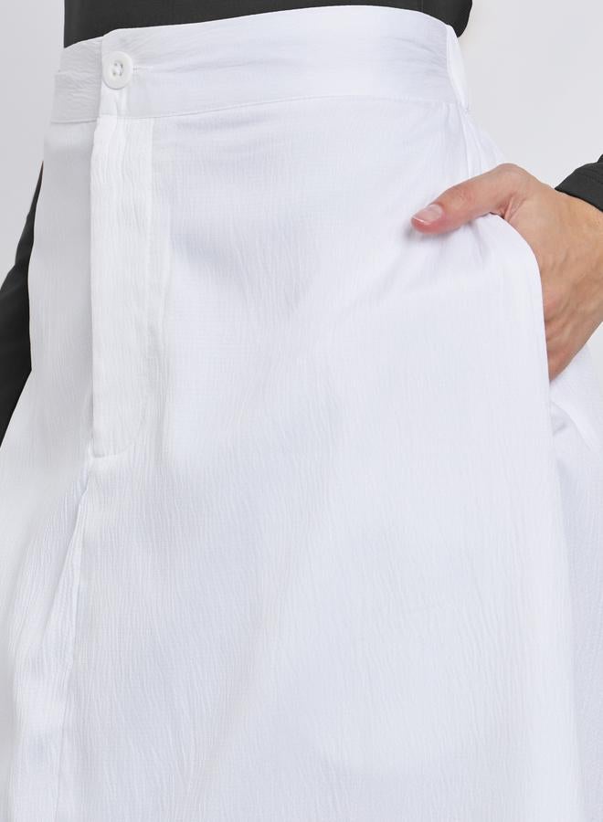 ستايلي تنورة طويلة بحافة واسعة - Image 3