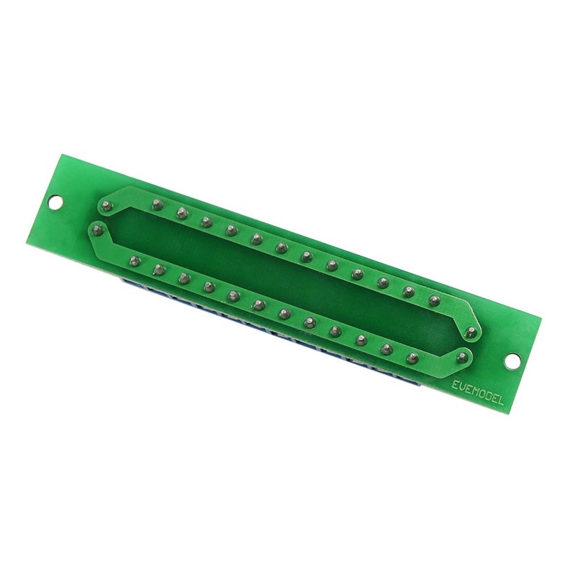 Evemodel 2pcs Power Distribution Board 2 Inputs 13 Outputs DC AC Voltage Model Train Power Supply - Image 2
