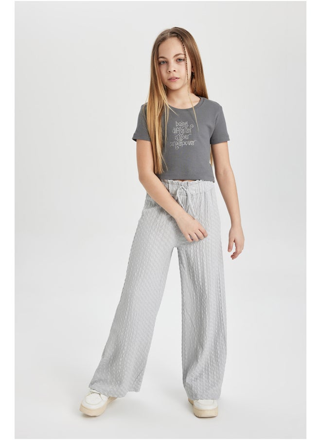 DeFacto - Girl Cropped Fit Knitted Set - 2 Pack - Image 1