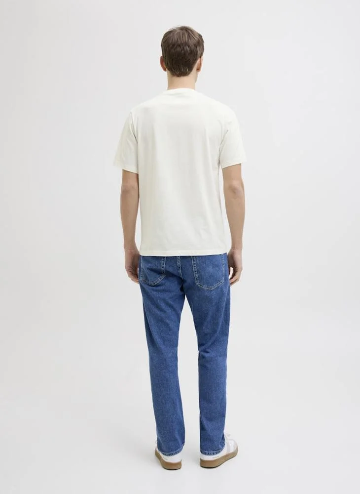 ج ج ريبل من جاك و جونز Jreblarry Tee Ss Crew Neck T-Shirt
