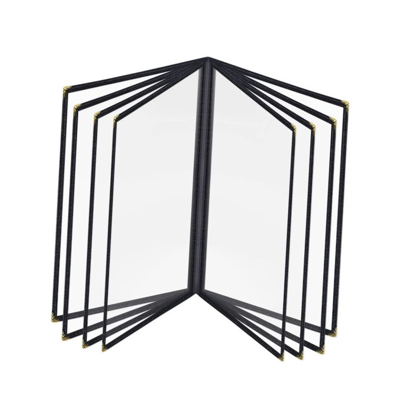 A4 Menu Cover Sturdy Menu Protector Folder for Drinks and Food Protective Cover for Cafe and Catering - Image 1