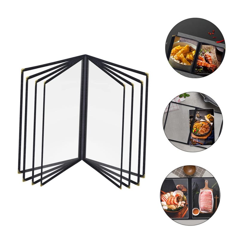 A4 Menu Cover Sturdy Menu Protector Folder for Drinks and Food Protective Cover for Cafe and Catering - Image 3