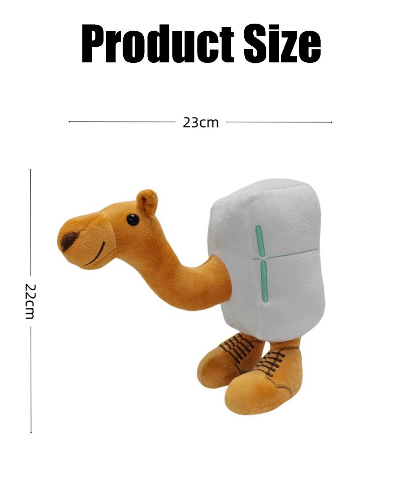 INOCEAN Brainrot Plush, Brainrot Toy, Italian Brainrot Toys Camel Plush, Plush Toy, Unique Design Home Decor, Soft and Durable Fabric, for All Occasions - Image 2