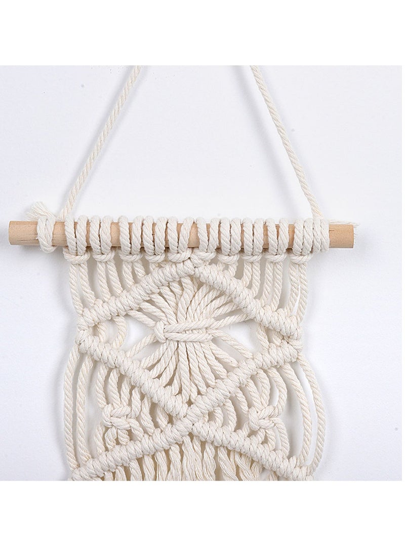 عام نسيج منسوج يدويًا على الطراز الشمالي معلق على الحائط شرابة معلقة لتزيين جدران غرفة الأطفال خلفية معلقة - Image 5