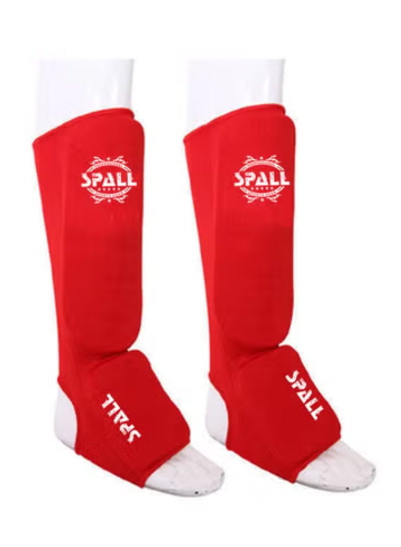 Spall Shin Instep Guard Protective Leg Pad For Wrestling Sparring Karate MMA Muay Thai Boxing Kickboxing Sports Training Protective Gear Ideal For Men And Women - Image 1