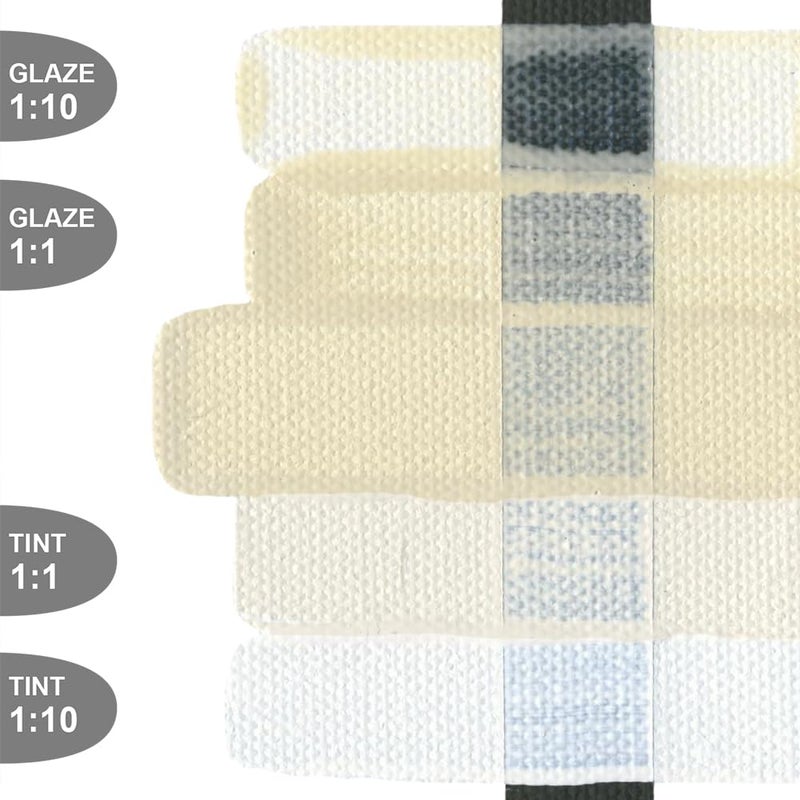 GOLDEN Fluid Acrylics, Titan Buff, 4 fl. oz. Bottle, Professional Acrylic Paint, Semi-Opaque - Image 2