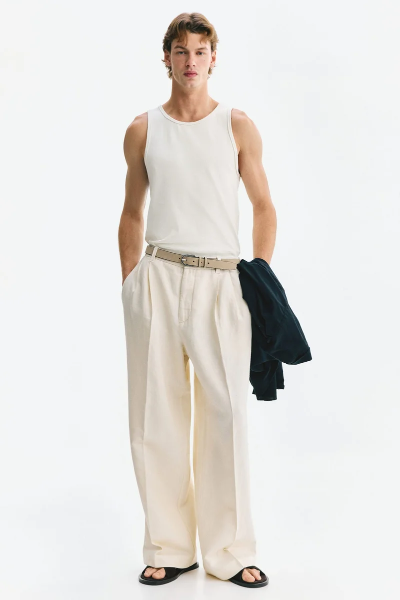 H&M Slim Fit Ribbed vest top
