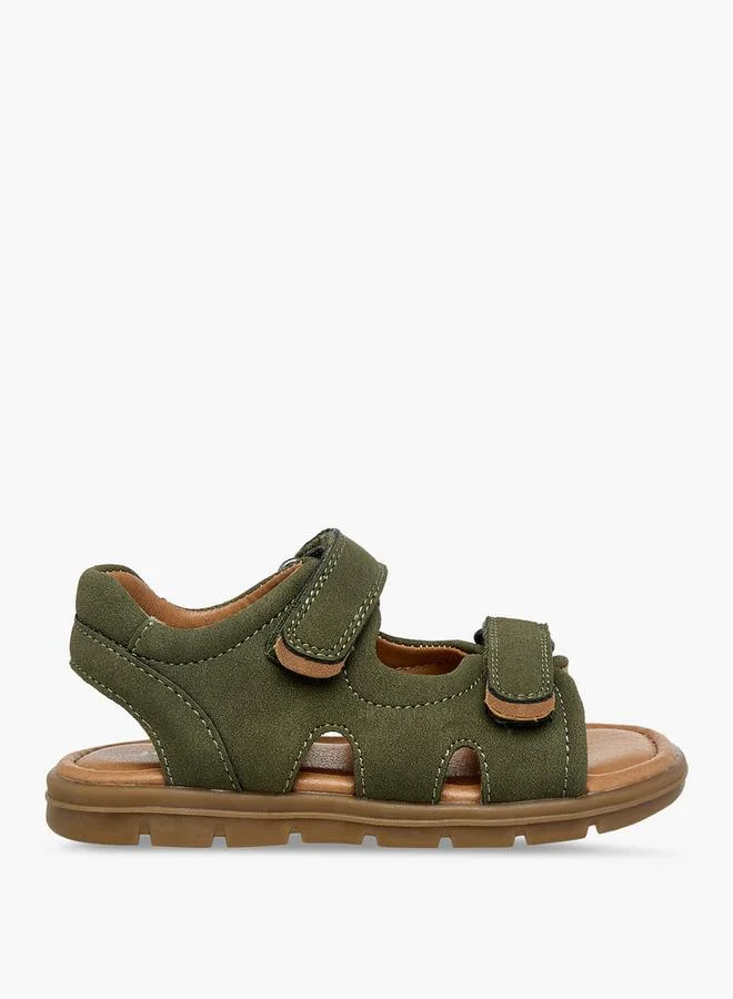 جونيورز Boys Hook & Loop Sandals