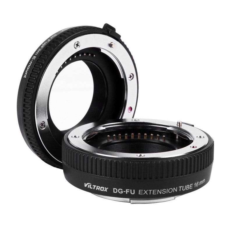 ANDOER Viltrox DG-FU Auto Focus AF Extension Tube Ring 10mm 16mm Set Metal Mount for Fujifilm X Mount Macro Lens - Image 1