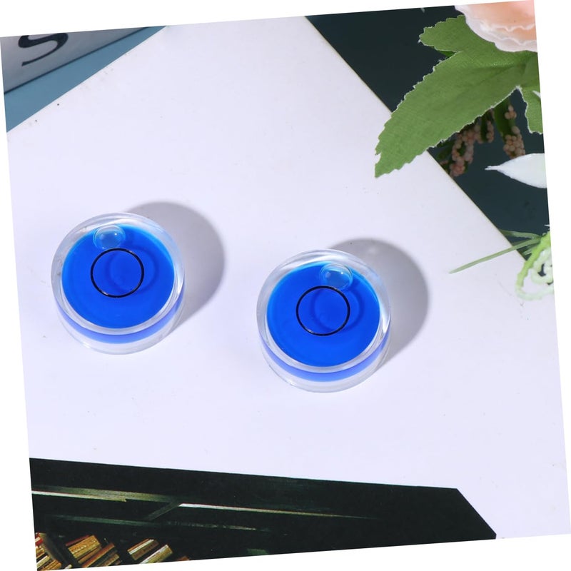 Blue Acrylic Bubble Level 10Pcs High Precision Spirit Level for Picture Frame Hanging and DIY Projects - Image 5
