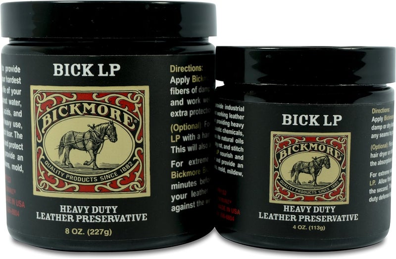 Bickmore Leather Conditioner, Scratch Repair Bick LP 4oz - Heavy Duty LP Leather Preservative | Leather Protector, Softener and Restorer Balm for Dry, Cracked, and Scratched Leather | Made in USA - Image 5