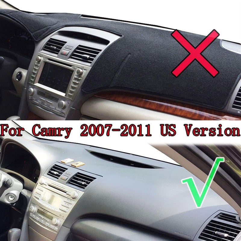 Wivplex LHD Dashboard Mat Cover for Toyota Camry XV40 - Image 5