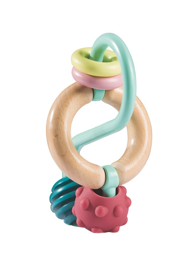 هيب لعبة هابي متاهة الخرز للتسنين للأطفال | متاهة حسية برمز اللانهاية بخرز وأقراص ملموسة | تنمية المهارات الحركية الدقيقة واللمسية | آمنة من عمر 0 شهر - Image 3