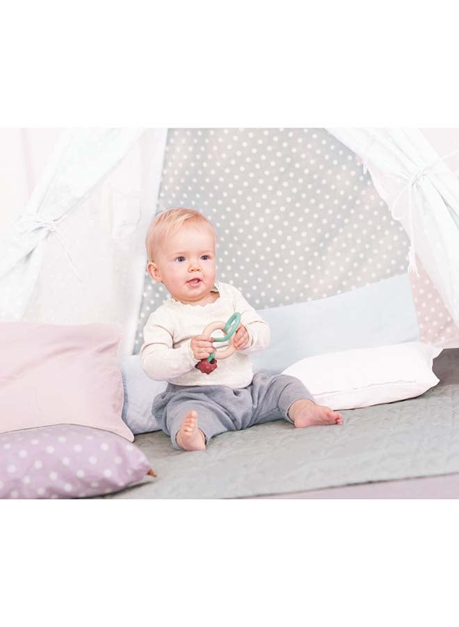 هيب لعبة هابي متاهة الخرز للتسنين للأطفال | متاهة حسية برمز اللانهاية بخرز وأقراص ملموسة | تنمية المهارات الحركية الدقيقة واللمسية | آمنة من عمر 0 شهر - Image 5