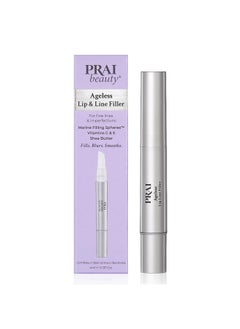 PRAI PRAI Beauty Ageless Lip and Line Filler for Instantly Ageless Lips | Lip Serum that Plumps, Smooths, & Fills In Lines | Moisturizing Lip and Line Filler with Vitamins C & E to Boost Collagen  - Image 1