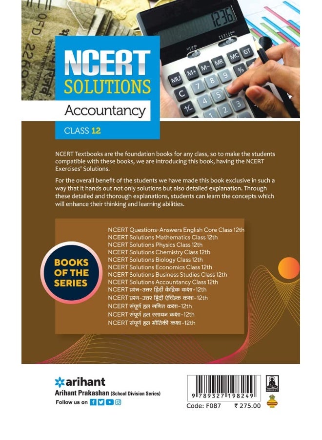 NCERT Solutions Accountancy for Class 12th  - Image 2