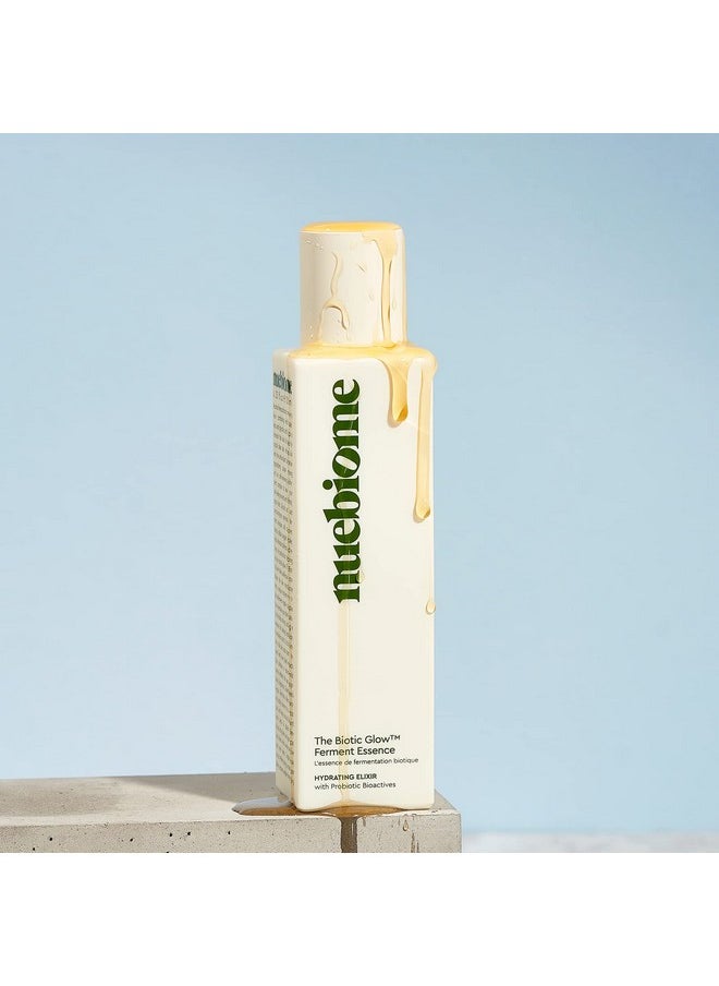 Nuebiome The Biotic Glow Ferment Essence Alcoholfree Face Essence Gentle Exfoliant For Blackheads Enlarged Pores Wrinkles & Fine Lines; 128 Ml  - Image 4