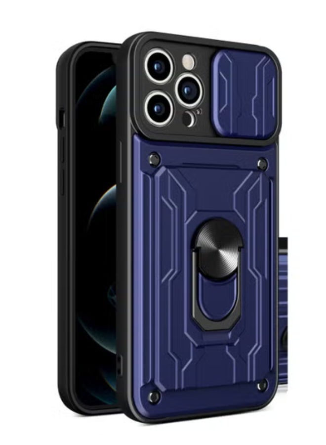 GULFLINK Back Cover Phone Protection Case For iPhone 15pro Navy Blue