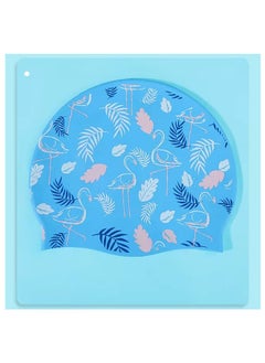 Silicone Swim Cap With High Performance Material And Hydrodynamic Shape One Size Fits All For Adults - Multi Color