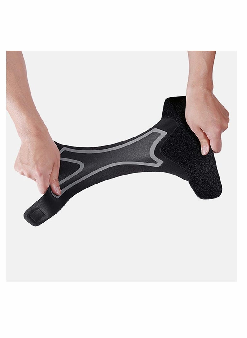 KASTWAVE 1 Pair Ankle Support Brace, Breathable Neoprene Sleeve, Adjustable Wrap for Men and Women, Elastic Sprain Foot Sleeve for Sports Protect, Plantar Fasciitis, Achilles tendonitis, Recovery（L） - Image 5