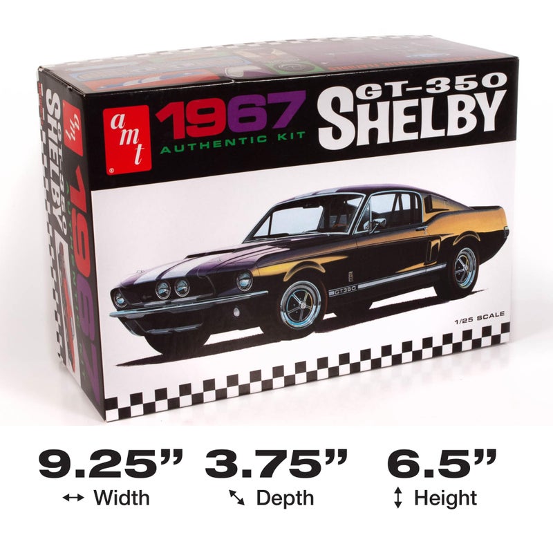 AMT 1:25 Scale 1967 Shelby GT-350 Model Kit - Image 5