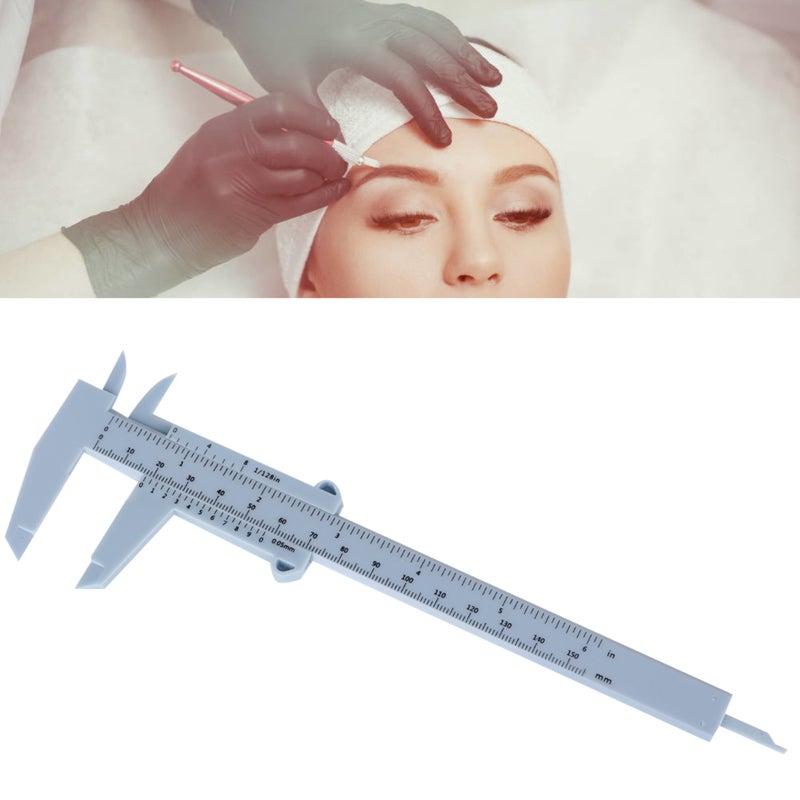 Eyebrow Measure Ruler: Dual Scale - Accurate Calibration Eyebrow Balance Ruler for Tattoo Stylists, Eyebrow Makeup Enthusiasts and All Face Types - Image 5