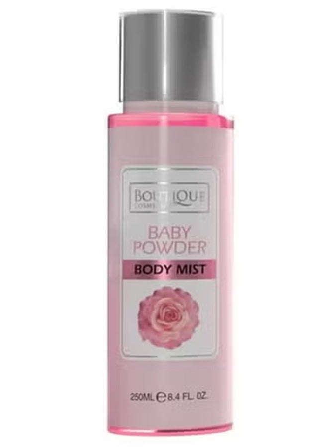 BOUTIQUE BABY POWDER PINK BODY SPLASH 250 ML - Image 3