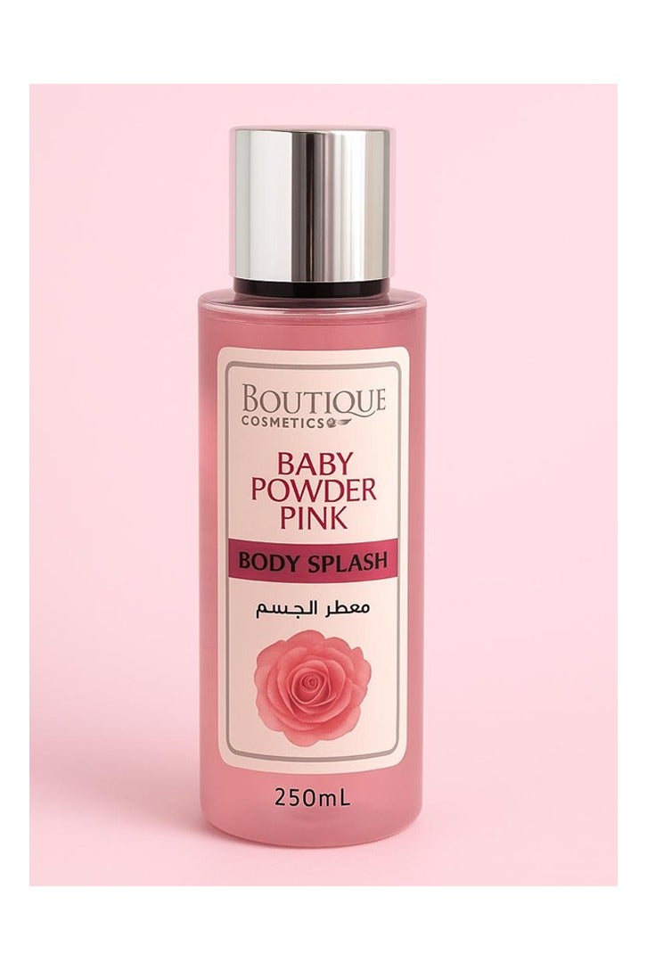 BOUTIQUE BABY POWDER PINK BODY SPLASH 250 ML - Image 1