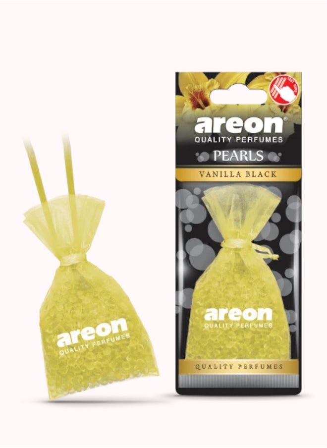 Areon - Areon pearls Hanging Perfume Beads with Vanilla Black Scent - Image 1