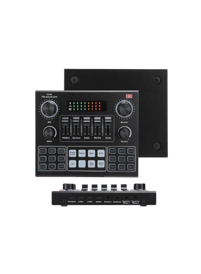 ACLIX V9 Live Broadcast Sound Ca External Stereo Audio Mixer for Streaming & Gaming - Image 3