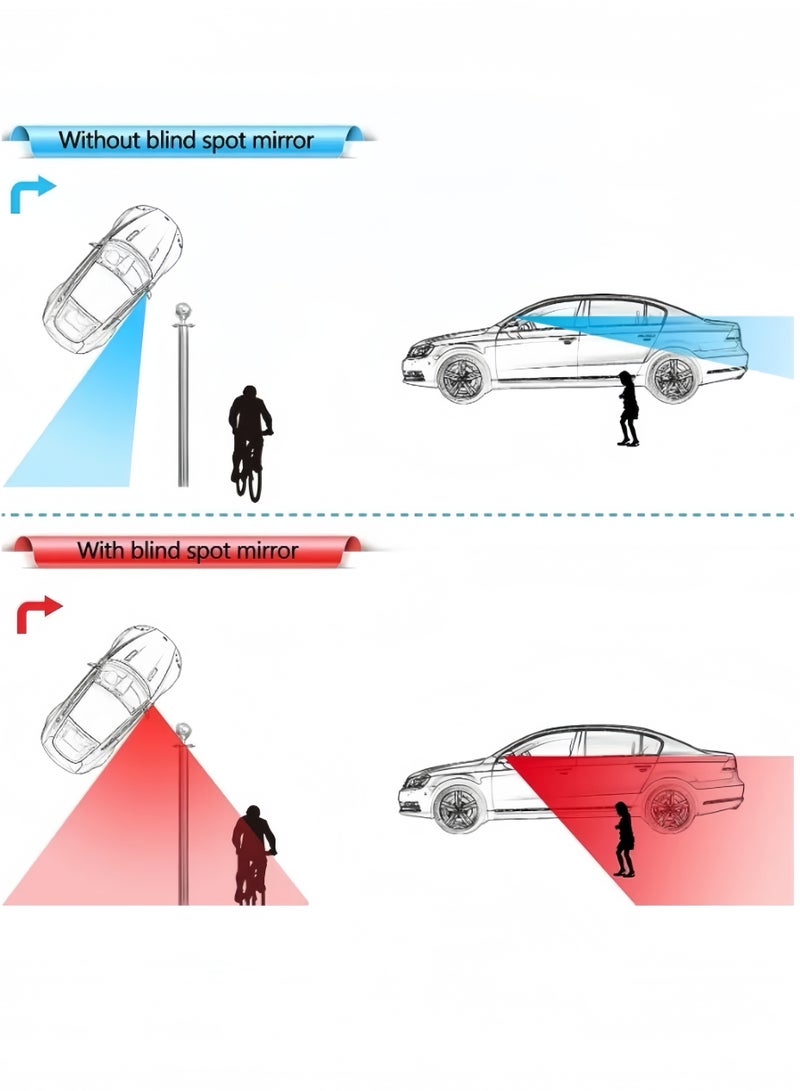 Lee Yon Blind Spot Mirror for Cars, Car Side Mirror Blind Spot  - Image 5