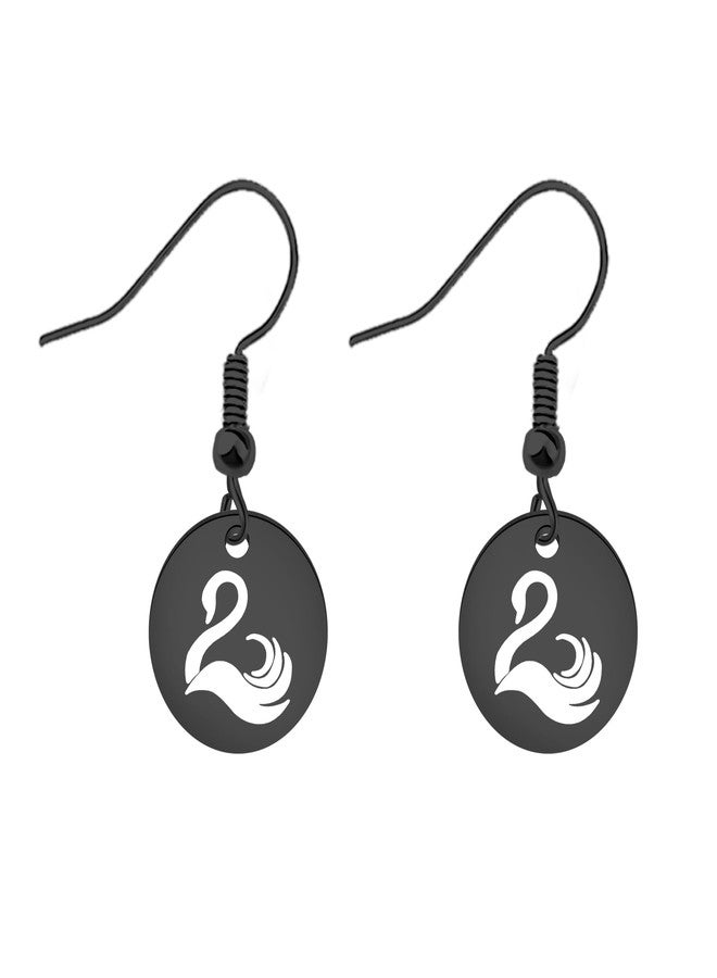FAADBUK KOTLC Inspired Gift Blac Swan Gift I Will Do Everything in My Power to Help My World (Black Swan Earrings Blk) - Image 1