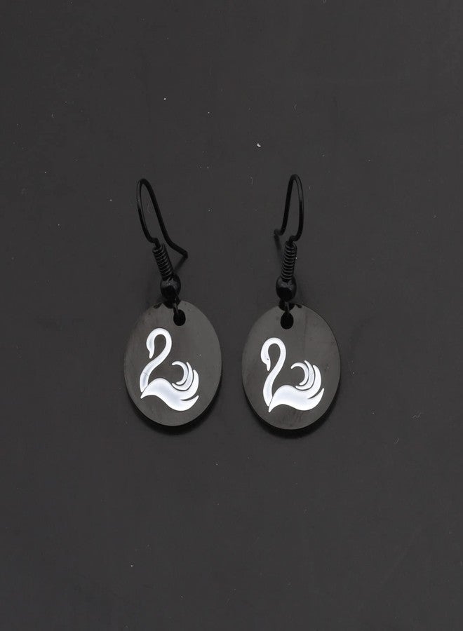 FAADBUK KOTLC Inspired Gift Blac Swan Gift I Will Do Everything in My Power to Help My World (Black Swan Earrings Blk) - Image 3
