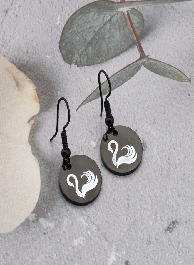FAADBUK KOTLC Inspired Gift Blac Swan Gift I Will Do Everything in My Power to Help My World (Black Swan Earrings Blk) - Image 5