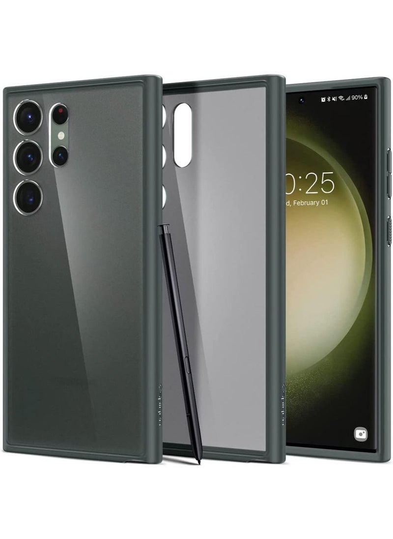 Spigen Ultra Hybrid for Samsung Galaxy S23 ULTRA Case Cover - Frost Green  - Image 1