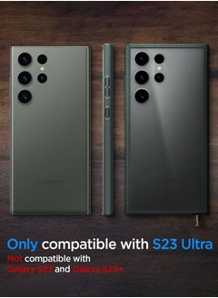 Spigen غطاء حماية الترا هايبرد لهاتف سامسونج جالاكسي S23 - أخضر ثلجي  - Image 2